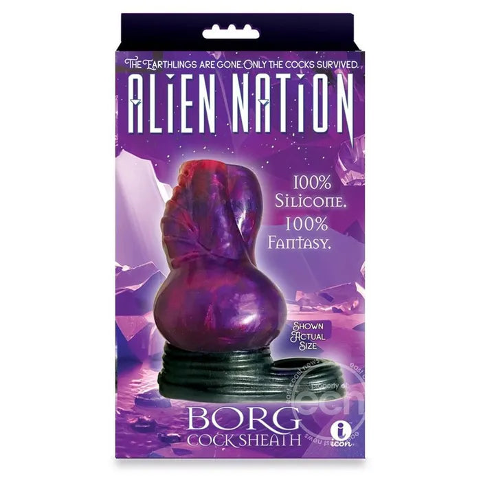 Icon Brands Alien Nation Borg Penis Sheath 11.5cm Icon Brands