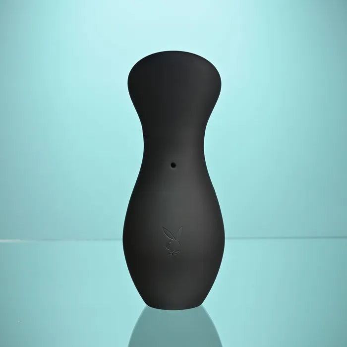 Playboy Pleasure THE JET SET SUCKER Sucking Stimulator With Rechargeable Charging Case 10.3cm Playboy Pleasure