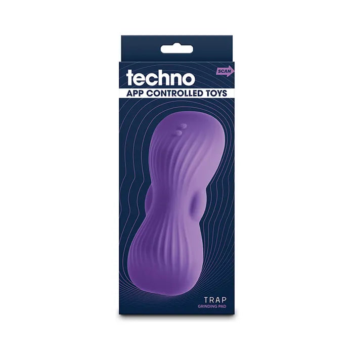 NS Novelties Techno Trap USB Rechargeable Vibrating Grind Pad With App Control NS Novelties