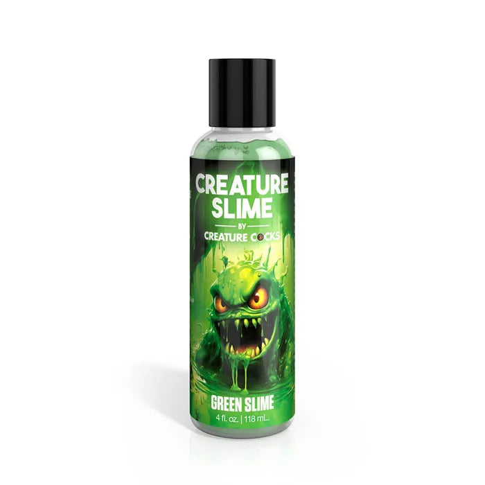 XR Brands Creature Slime by Creature Cocks Water Based Lubricant Green Slime Bottle XR Brands