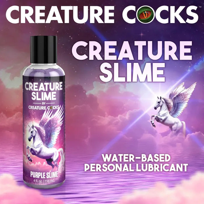 XR Brands Creature Slime By Creature Cocks Purple Slime Water Based Lubricant XR Brands