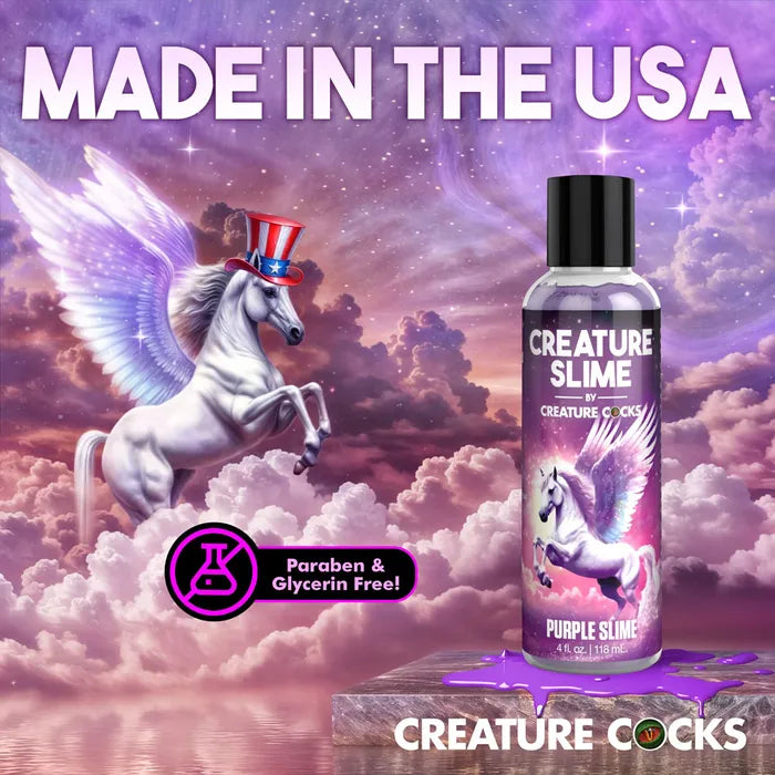 XR Brands Creature Slime By Creature Cocks Purple Slime Water Based Lubricant XR Brands