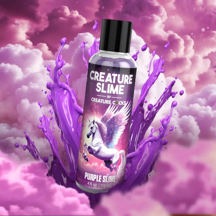 XR Brands Creature Slime By Creature Cocks Purple Slime Water Based Lubricant