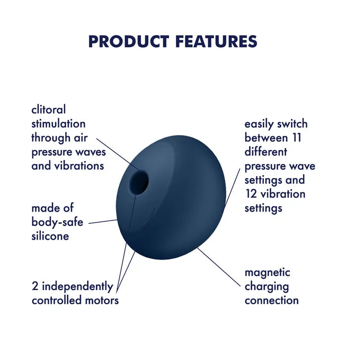 Satisfyer Air Power 4 USB Rechargeable Air Pulse Stimulator Secondary image