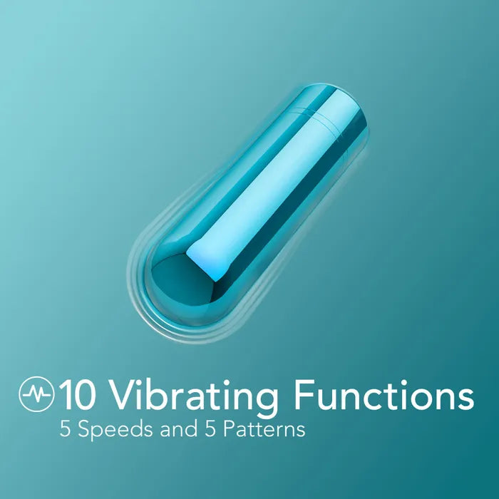 Blush Novelties Kool Vibes Rechargeable Mini USB Rechargeable Bullet Vibrator 6.4cm Blush Novelties