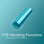 Blush Novelties Kool Vibes Rechargeable Mini USB Rechargeable Bullet Vibrator 6.4cm Blush Novelties