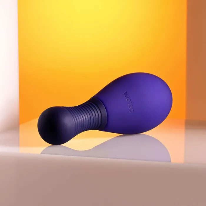 Selopa EGG ME ON USB Rechargeable Egg Vibrator With Wireless Remote Purple Selopa