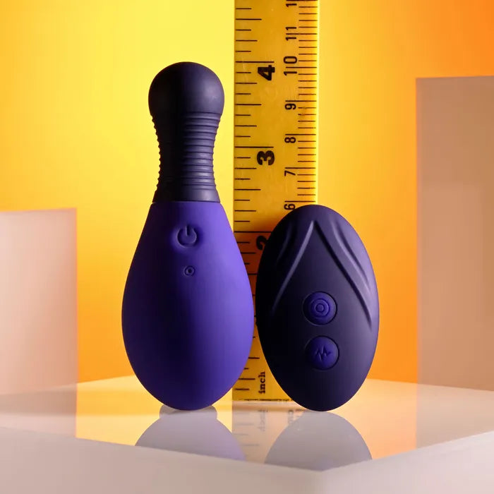 Selopa EGG ME ON USB Rechargeable Egg Vibrator With Wireless Remote Purple Selopa