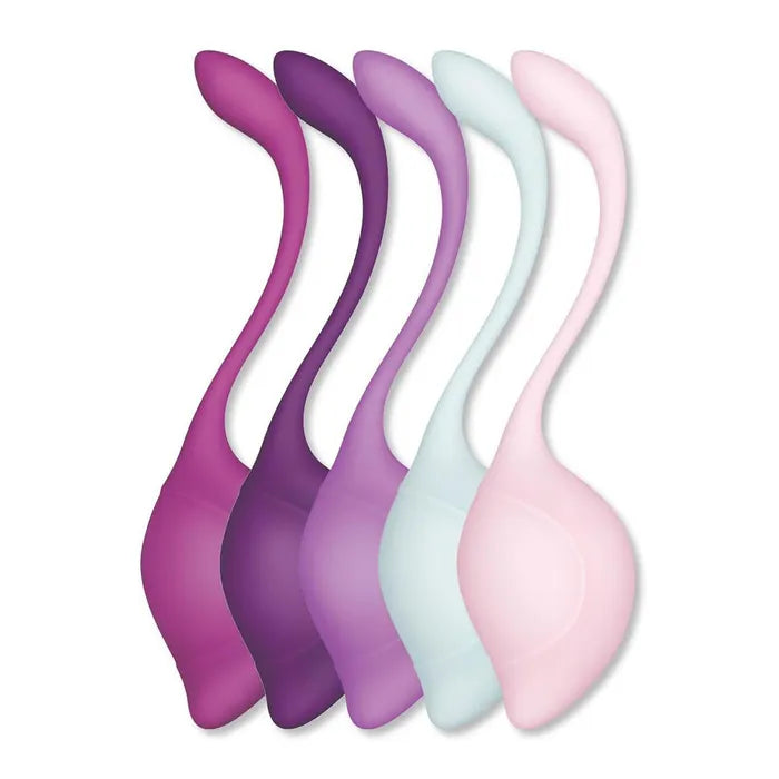 Bodywand Squeeze Teardrop Weighted Kegel Set 5 Piece Kit Secondary image