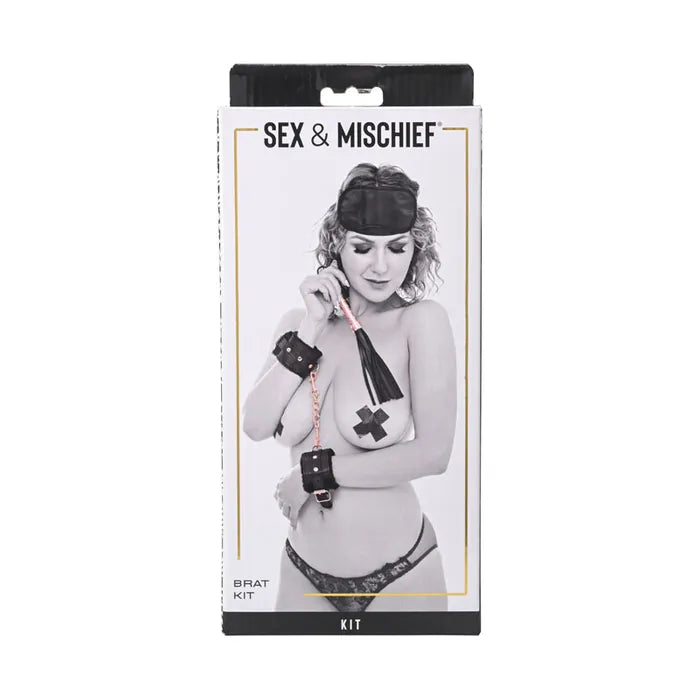 Sex & Mischief Brat Kit Beginner Bondage Kit 5 Piece Sportsheets