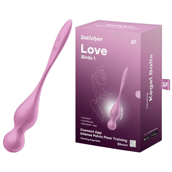 Satisfyer Love Birds 1 USB Rechargeable Pelvic Floor Trainer With App Control Satisfyer