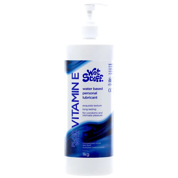 Wet Stuff Plain Water Based Lubricant With Vitamin E