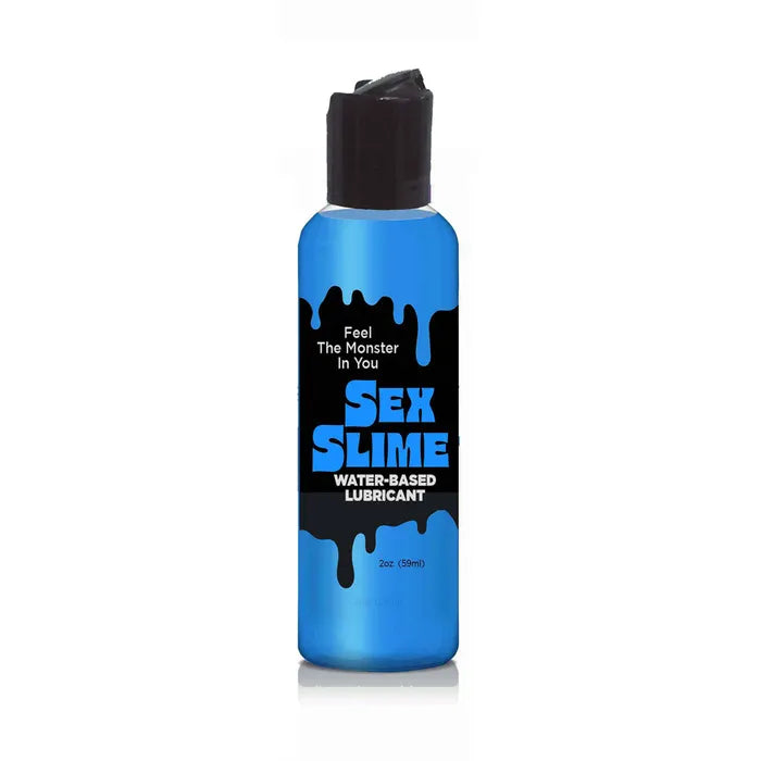 Little Genie Sex Slime Blue Water Based Lubricant Little Genie