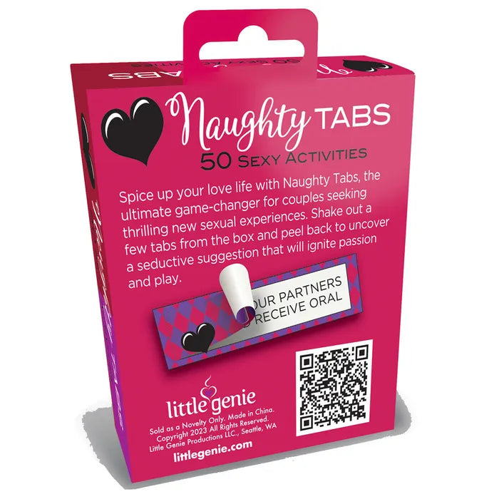 Little Genie Naughty Tabs Sexy Suggestions Set Of 50 Little Genie
