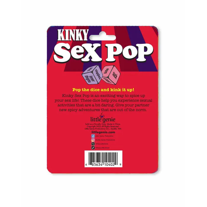 Little Genie Kinky Sex Pop Popping Dice Game Little Genie