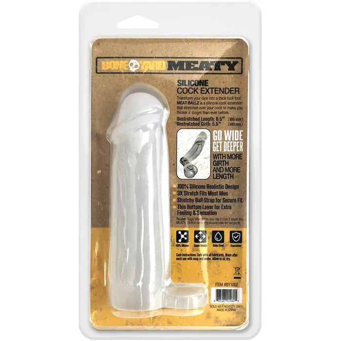 C1 Releasing Boneyard Meaty Cock Penis Extender Sleeve C1 Releasing