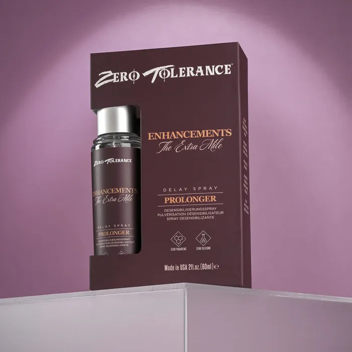 Zero Tolerance Enhancements The Extra Mile Delay Spray For Men 60ml Spray Zero Tolerance