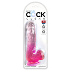 Pipedream King Cock Clear Cock With Balls Dong 6 Inch Pipedream