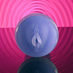 Zero Tolerance POP ON THE GLOW Glow In Dark Purple Vagina Stroker Purple Zero Tolerance