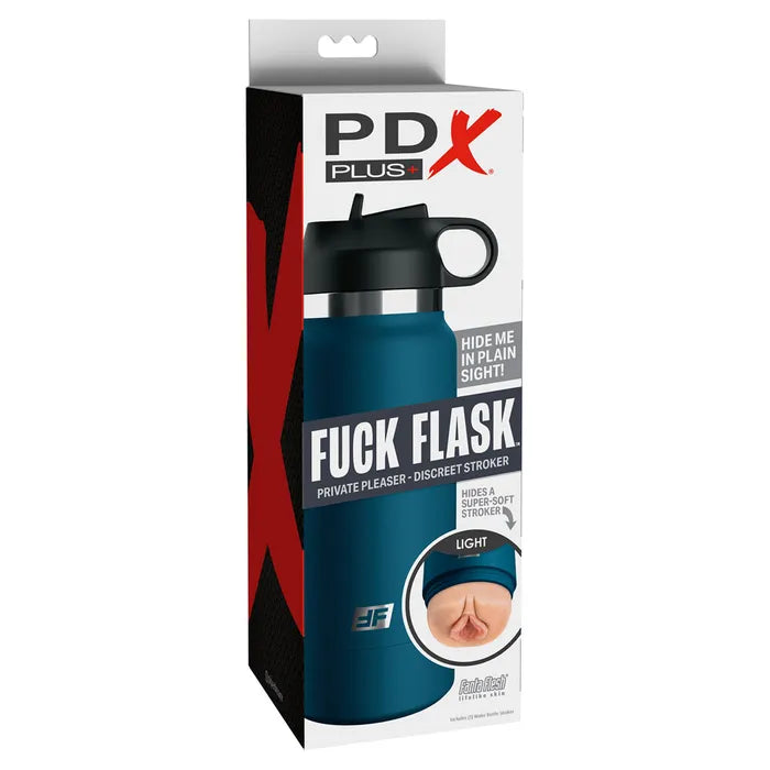 Pipedream PDX Plus Fuck Flask Private Pleaser Discreet Vagina Stroker Flesh Pipedream