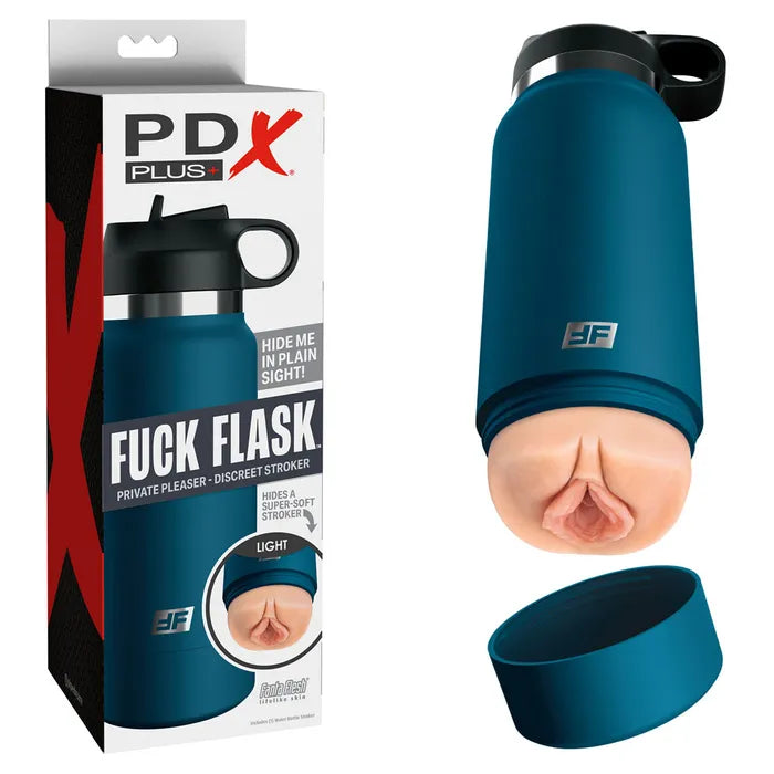 Pipedream PDX Plus Fuck Flask Private Pleaser Discreet Vagina Stroker Flesh
