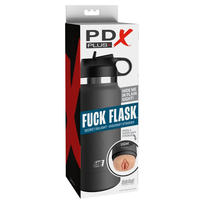 Pipedream PDX Plus Fuck Flask Secret Delight Discreet Vagina Stroker Flesh Secondary image