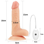 Ingen Vibrating Easy Strap-On Set - Flesh 17.8 cm (7'') Vibrating Strap-On Lovetoy