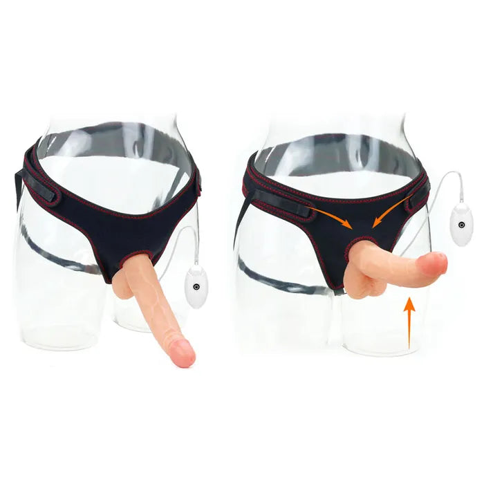 Lovetoy Ingen Vibrating Easy Strap On Set 8.5 Inch Lovetoy