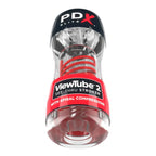 Pipedream PDX Elite Viewtube 2 Stroker Clear Pipedream