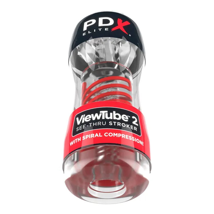 Pipedream PDX Elite Viewtube 2 Stroker Clear Pipedream