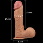 Lovetoy King Size Realistic Dildo Flesh Lovetoy