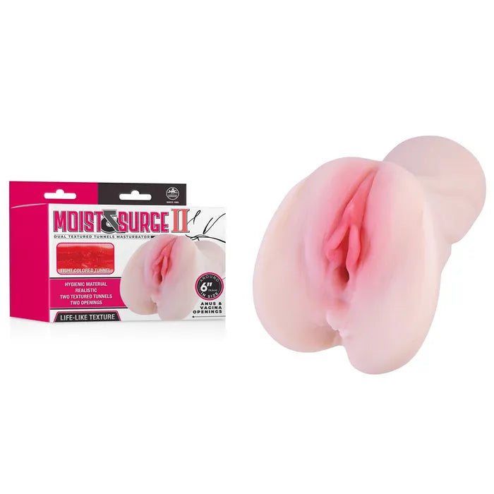 Excellent Power Moist & Surge II  Dual Layer Vagina Stroker Flesh