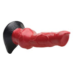 XR Brands Creature Cocks Hell Hound Canine Penis Silicone Dildo 19 cm Red XR Brands