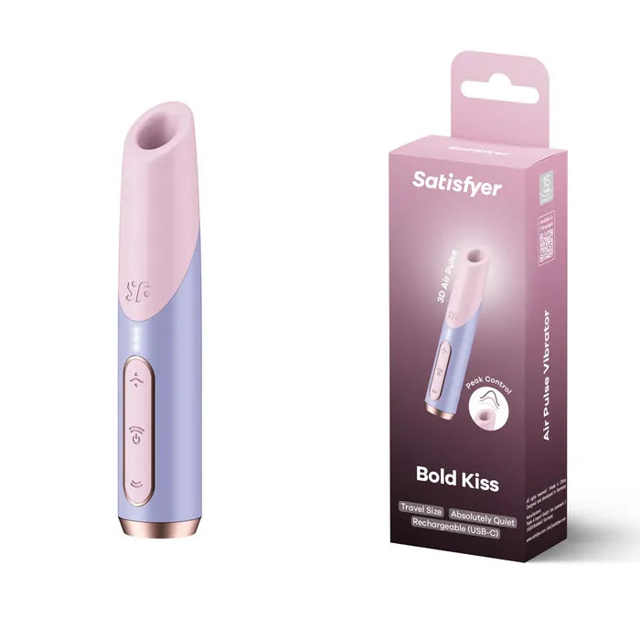 Satisfyer Bold Kiss USB Rechargeable Air Pulse Stimulator