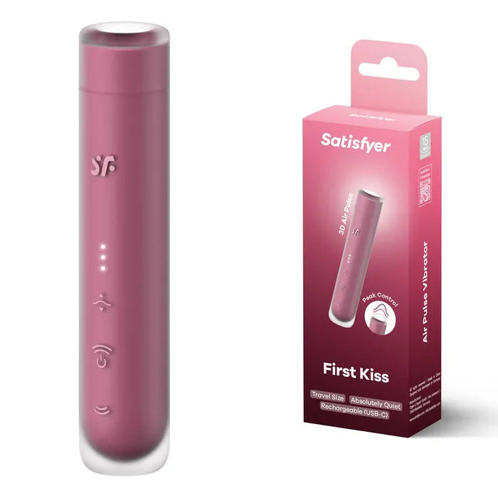 Satisfyer First Kiss USB Rechargeable Air Pulse Stimulator