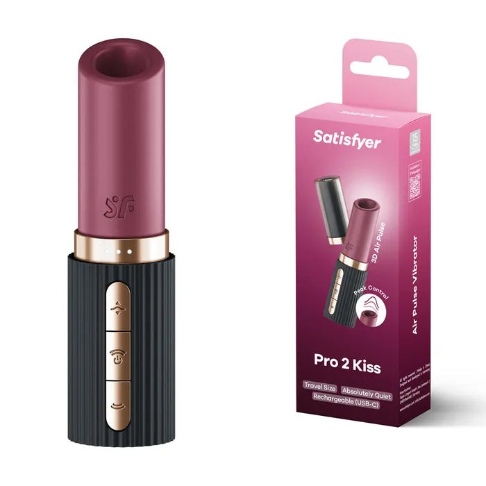 Satisfyer Pro 2 Kiss USB Rechargeable Air Pulse Stimulator Satisfyer Main image