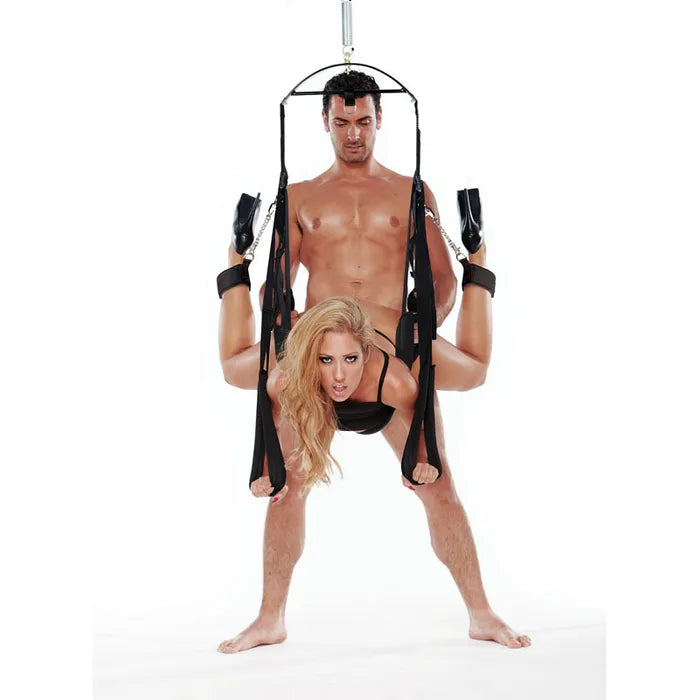 WhipSmart Fantasy Bondage Swing Black Secondary image