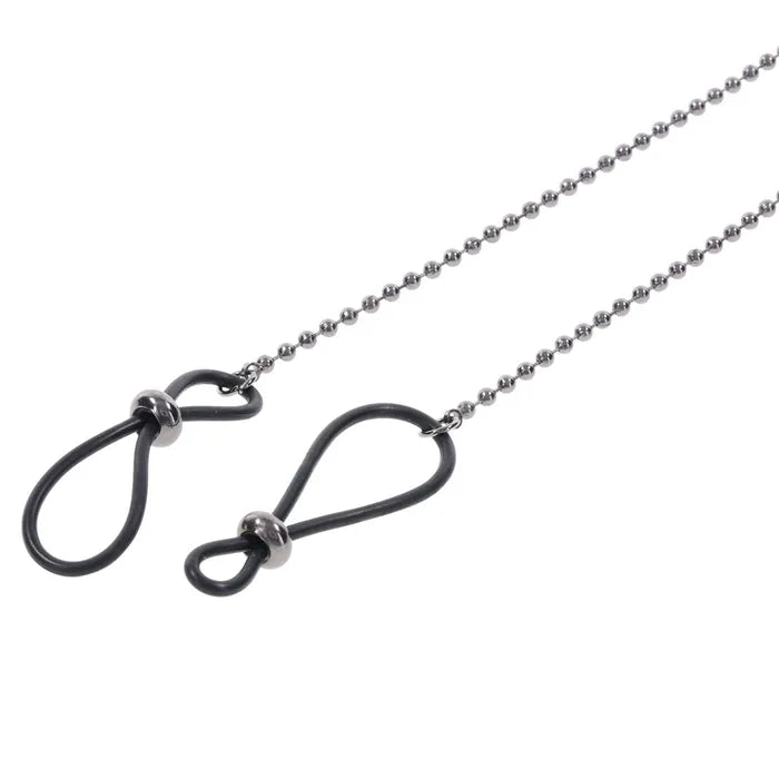 Sportsheets S&M Exs & Ohs Body Jewelry With Nipple Ties Sportsheets