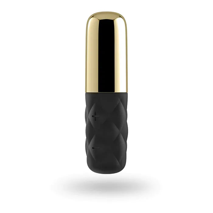 Satisfyer Mini Sparking Darling USB Rechargeable Mini Vibrator Gold / Black Satisfyer