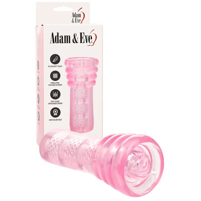 Adam & Eve SUPER HEAD HONCHO Oral Stroker Pink Adam & Eve Main image