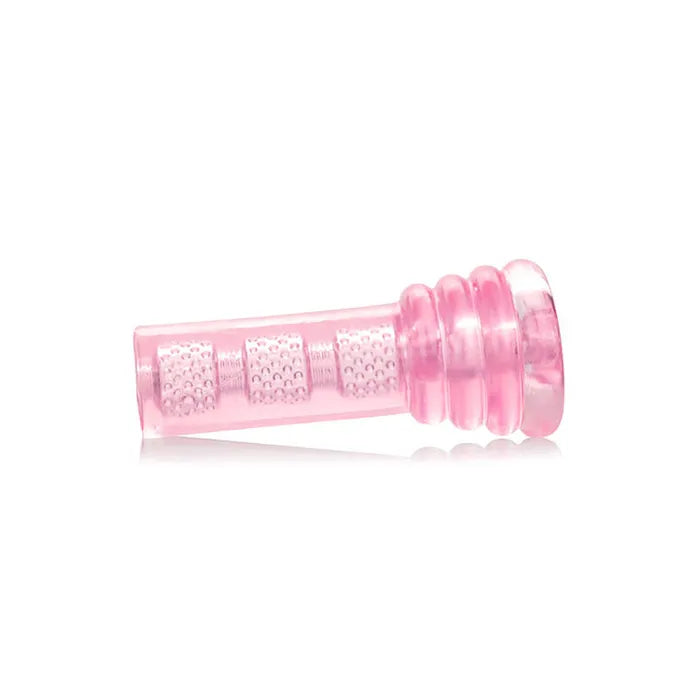 Adam & Eve SUPER HEAD HONCHO Oral Stroker Pink Secondary image
