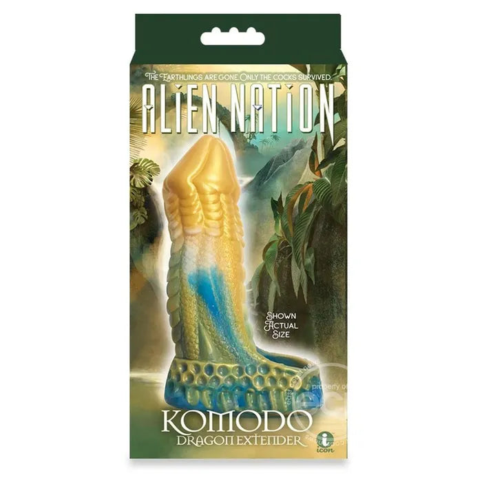 Icon Brands Alien Nation Komodo Penis Extender Fantasy Sleeve 16.5cm Secondary image