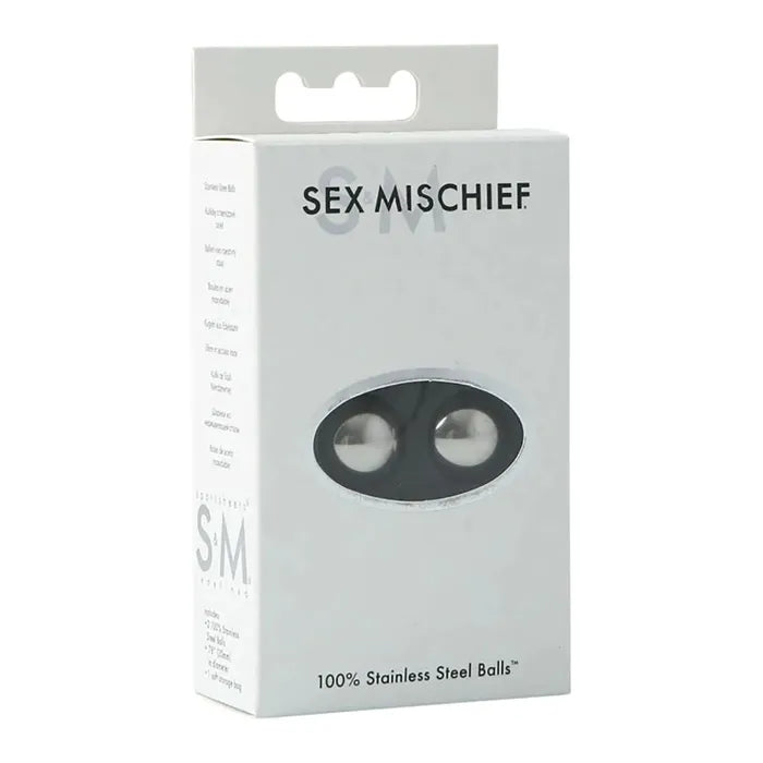 Sportsheets Sex & Mischief 100% Stainless Steel Ben Wa Balls Sportsheets