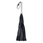 EDGE Flogger Flogger Whip With Metal Handle Black Sportsheets