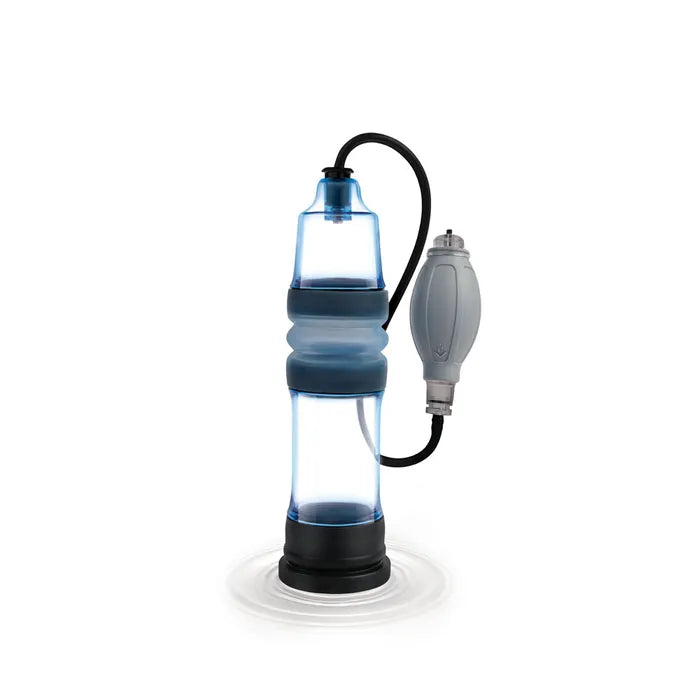 Zolo Aquapump Pro Penis Pump Blue Water Zolo