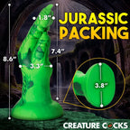 XR Brands Creature Cocks Raptor Claw Fisting Fantasy Silicone Dildo 21.8cm Green XR Brands