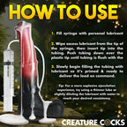 XR Brands Creature Cocks Centaur Explosion Squirting Fantasy Dildo 24.5cm Pink / Black XR Brands