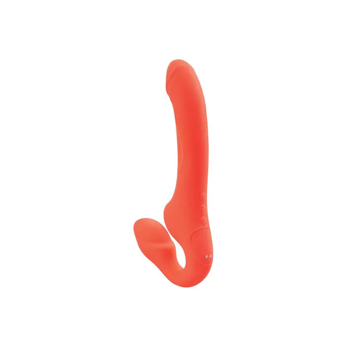 Bodywand ID Access Strapless Strap-On - Orange 15.2 cm USB Rechargeable Strapless Strap-On Bodywand