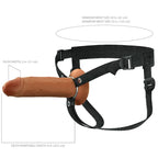 FX Elite 8'' Silicone Hollow Strap-On - Flesh - Flesh 20 cm Hollow Strap-On Pipedream