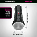 Pipedream PDX Wet Pussies Super Slide & Glide Stroker XXL Clear Pipedream